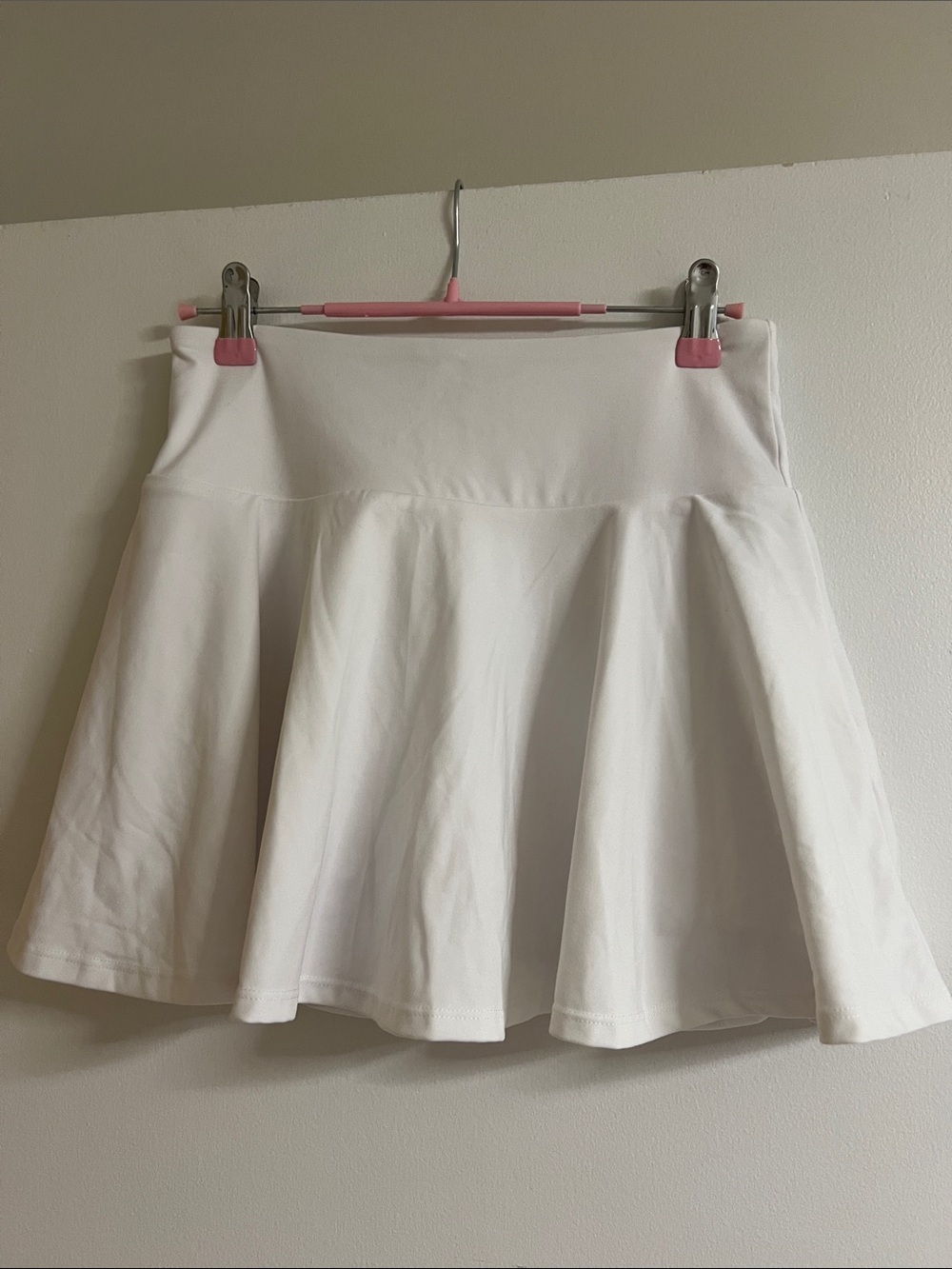 White Flared Skirt - Classic Women's tennis Skirt